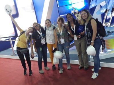 Junto al equipo de Artek BRASIL Stand FLIR - LAAD 2019 RIOCENTRO, RIO DE JANEIRO, BRASIL.